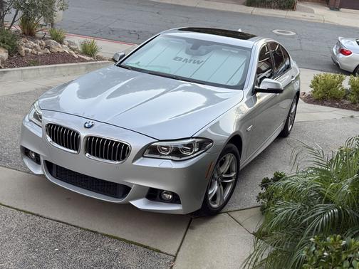 Silver 2016 BMW 528 i