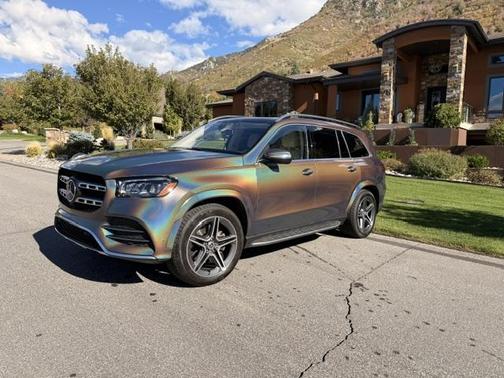 Gray 2022 Mercedes-Benz GLS 450 4MATIC