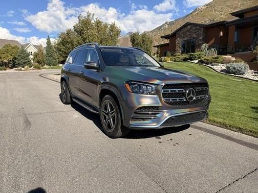 Gray 2022 Mercedes-Benz GLS 450 4MATIC