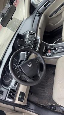 Beige 2015 Honda Accord LX