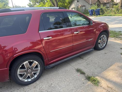 Red 2012 GMC Acadia Denali