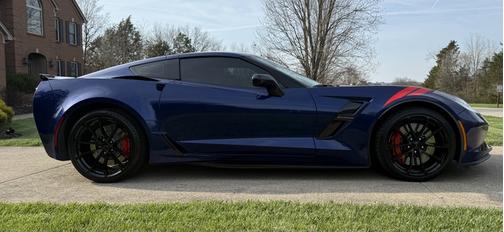 Blue 2019 Chevrolet Corvette Grand Sport