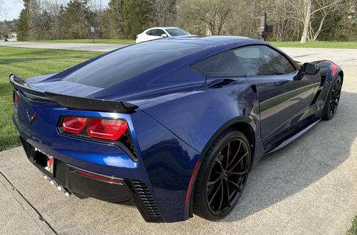 Blue 2019 Chevrolet Corvette Grand Sport