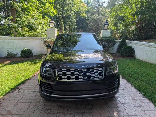 Black 2019 Land Rover Range Rover 3.0L V6 Supercharged HSE