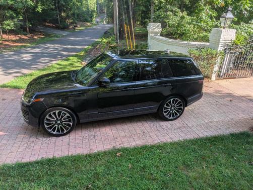 Black 2019 Land Rover Range Rover 3.0L V6 Supercharged HSE