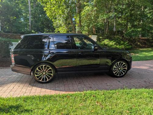 Black 2019 Land Rover Range Rover 3.0L V6 Supercharged HSE