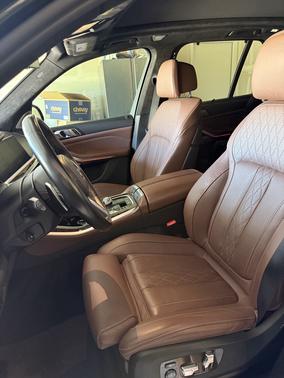 Green 2021 BMW X5 M50i