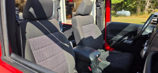 Red 2012 Jeep Wrangler Rubicon