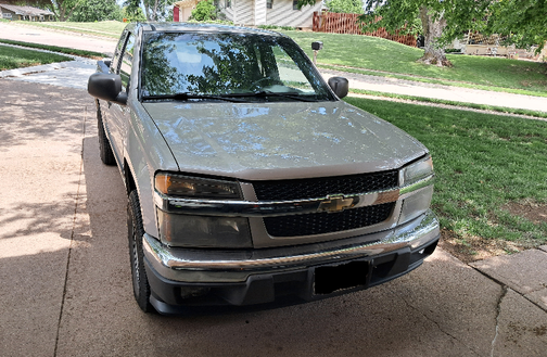 Silver 2008 Chevrolet Colorado LT