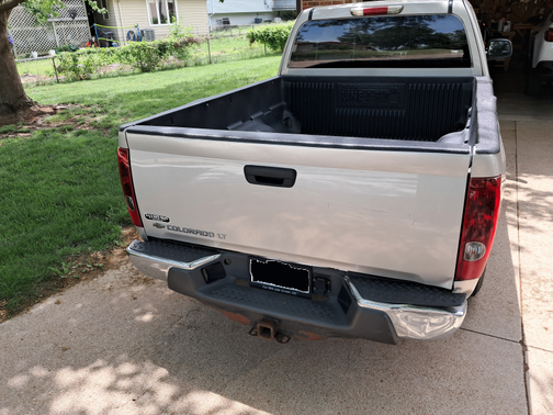 Silver 2008 Chevrolet Colorado LT