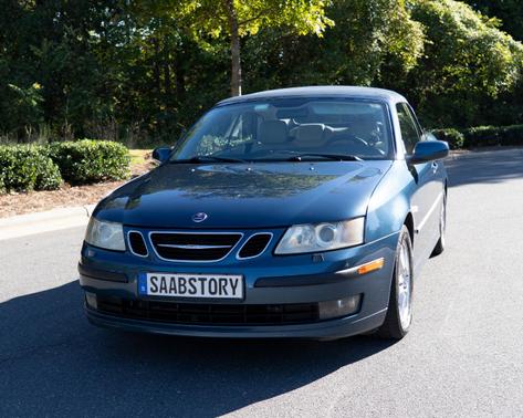 Blue 2006 Saab 9-3 2.0T