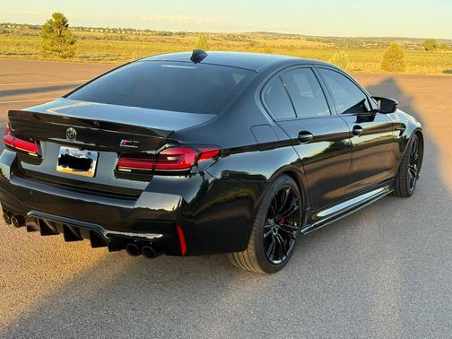 Black 2022 BMW M5 Base