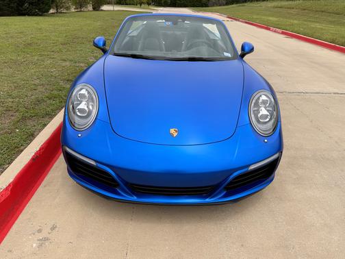 Black 2017 Porsche 911 911 Carrera Cabriolet