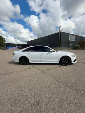 White 2017 Audi A6 3.0T Premium Plus