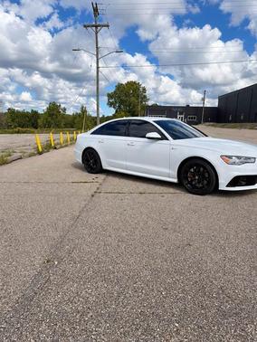 White 2017 Audi A6 3.0T Premium Plus