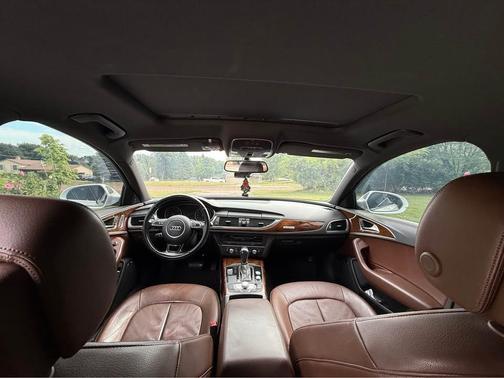 White 2017 Audi A6 3.0T Premium Plus
