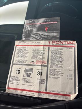 2001 Pontiac Firebird Base