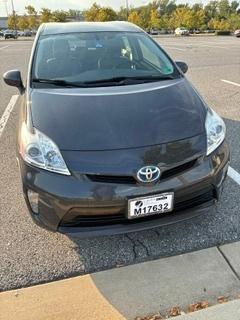 Gray 2012 Toyota Prius Three