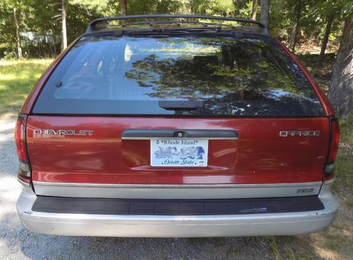 Red 1992 Chevrolet Caprice Base
