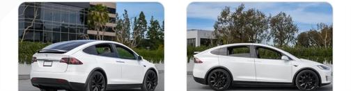 White 2020 Tesla Model X Long Range Plus