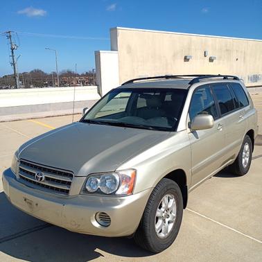 Gold 2003 Toyota Highlander Limited
