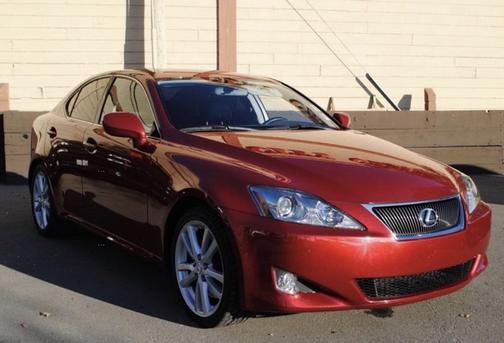 Red 2007 Lexus IS 250 Base