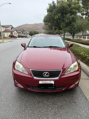 Red 2007 Lexus IS 250 Base