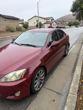 Red 2007 Lexus IS 250 Base