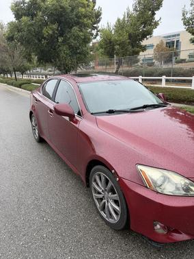 Red 2007 Lexus IS 250 Base