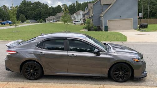 Gray 2020 Toyota Camry LE