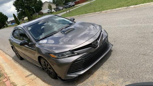 Gray 2020 Toyota Camry LE