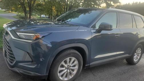 Gray 2024 Toyota Grand Highlander XLE