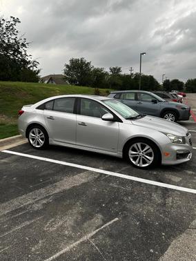 Silver 2015 Chevrolet Cruze LTZ