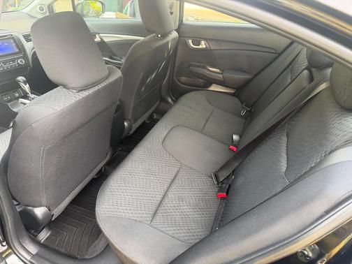 Black 2015 Honda Civic EX