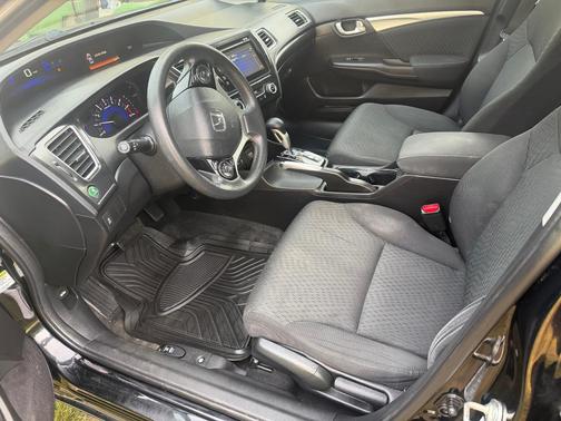 Black 2015 Honda Civic EX
