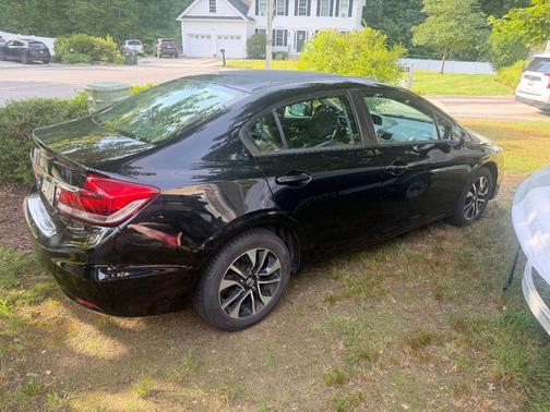 Black 2015 Honda Civic EX