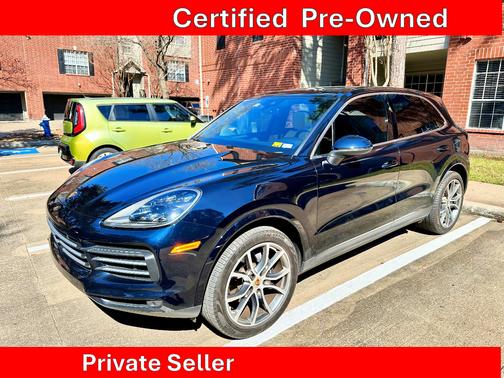 Blue 2019 Porsche Cayenne Cayenne