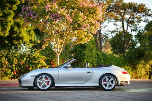 Silver 2004 Porsche 911 911 Carrera 4S Cabriolet
