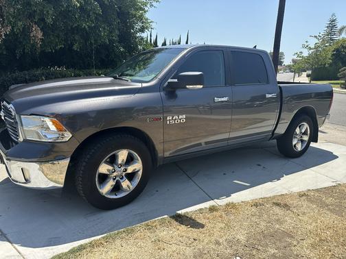 Gray 2018 RAM 1500 SLT