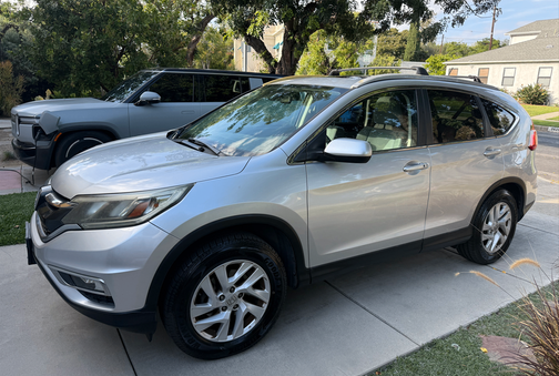 Silver 2015 Honda CR-V EX