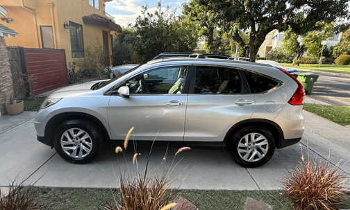 Silver 2015 Honda CR-V EX