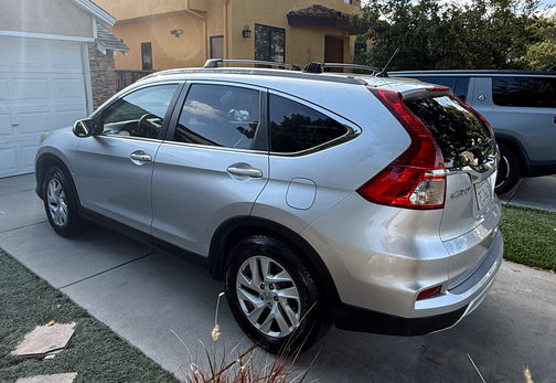 Silver 2015 Honda CR-V EX