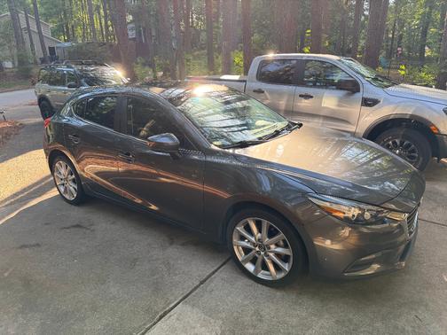 Gray 2017 Mazda Mazda3 Touring 2.5