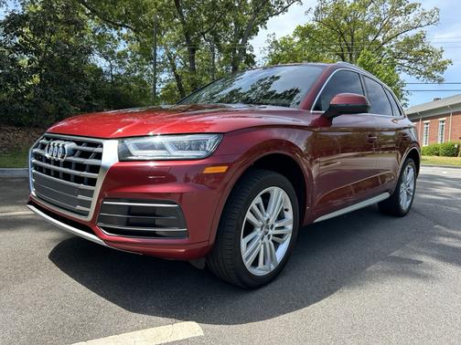 Red 2018 Audi Q5 2.0T Tech Premium