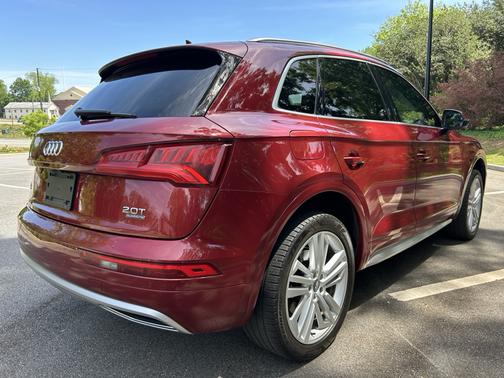 Red 2018 Audi Q5 2.0T Tech Premium
