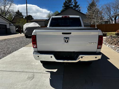White 2012 RAM 3500 Laramie Longhorn