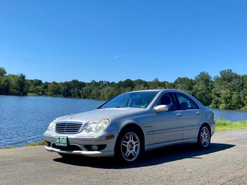 Silver 2002 Mercedes-Benz C-Class C32 AMG