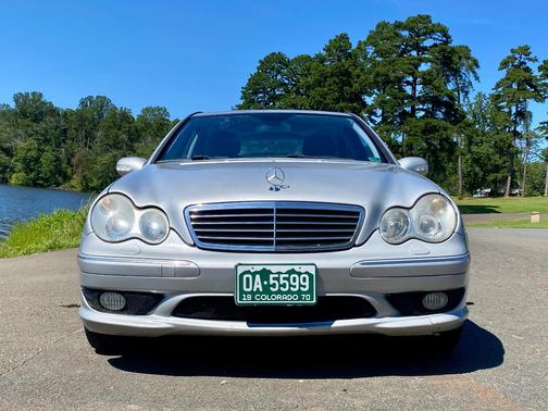 Silver 2002 Mercedes-Benz C-Class C32 AMG