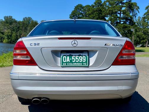 Silver 2002 Mercedes-Benz C-Class C32 AMG