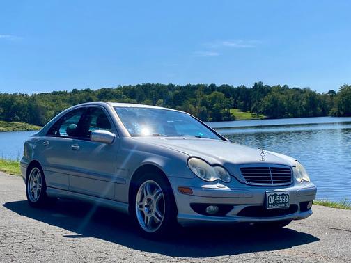 Silver 2002 Mercedes-Benz C-Class C32 AMG